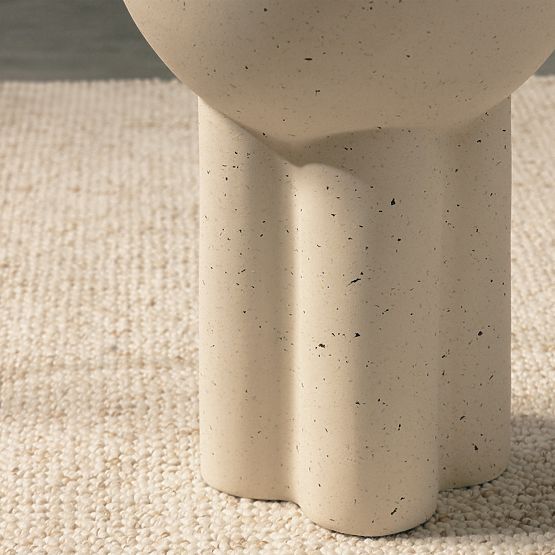 Side Table Poppy, Concrete, Granite Effect