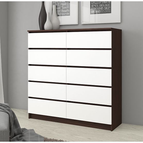SIDEBOARD K120 10SZ CLP WENGE / WHITE