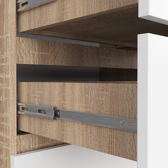 SIDEBOARD K140 10SZ CLP PK OAK SONOMA / WHITE