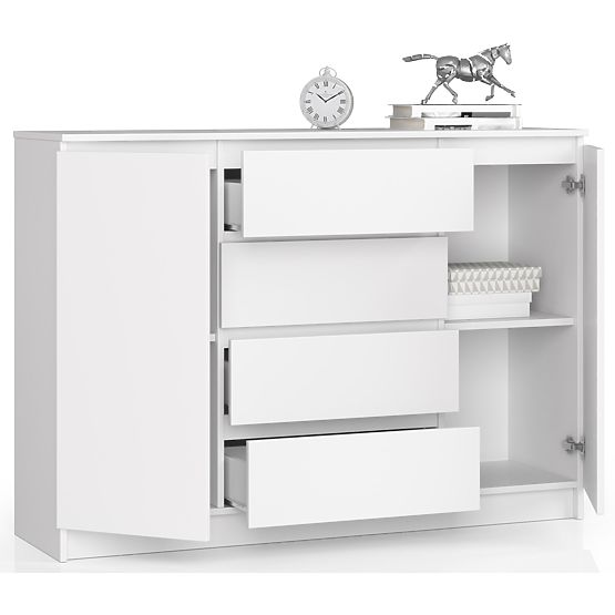 SIDEBOARD K140 2D 4SZ CLP WHITE