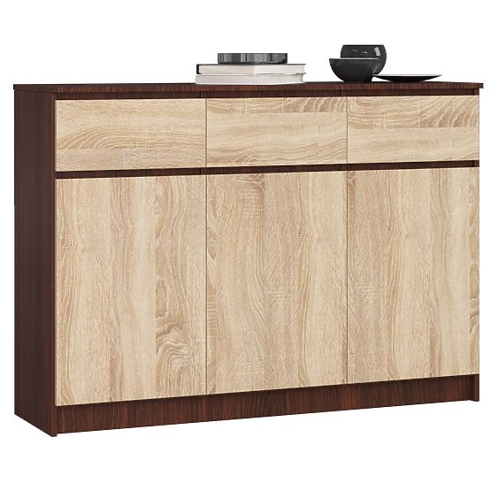 SIDEBOARD K140 3D 3DR CLP WENGE / SONOMA