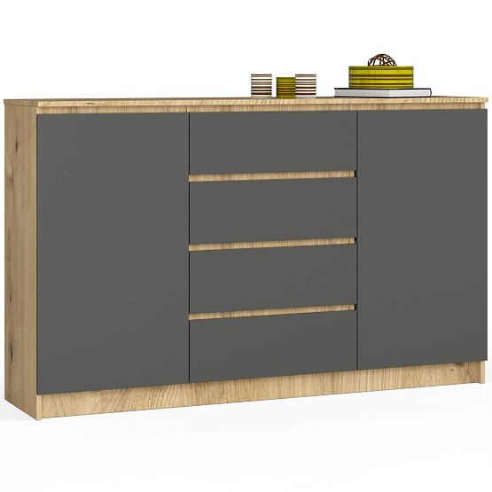 SIDEBOARD K160 2D 4DR CLP PK ARTISAN / GRAY