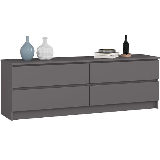 SIDEBOARD K160 4DR CLP PK GRAPHITE GRAY