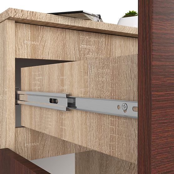 SIDEBOARD K80 2D 1SZ CLP PK OAK SONOMA / WENGE