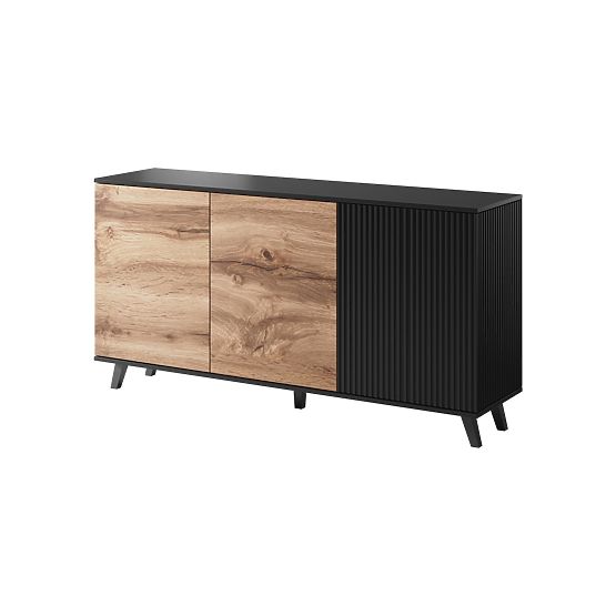 Sideboard RANDOM KM-1 - Wotan Oak/Black