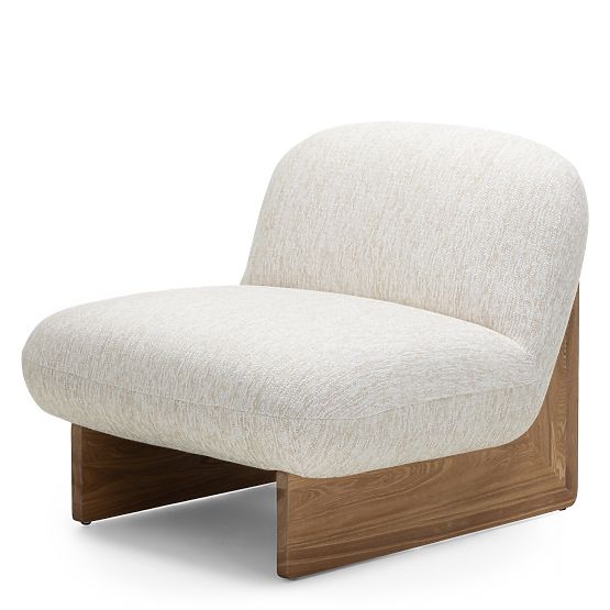 Silia Relaxation Chair Beige/Natural, Rounded Shapes