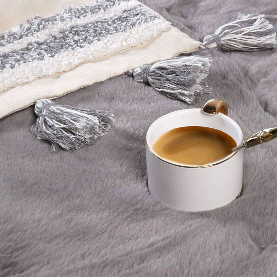 Silk Carpet Rabbit - Dark Grey