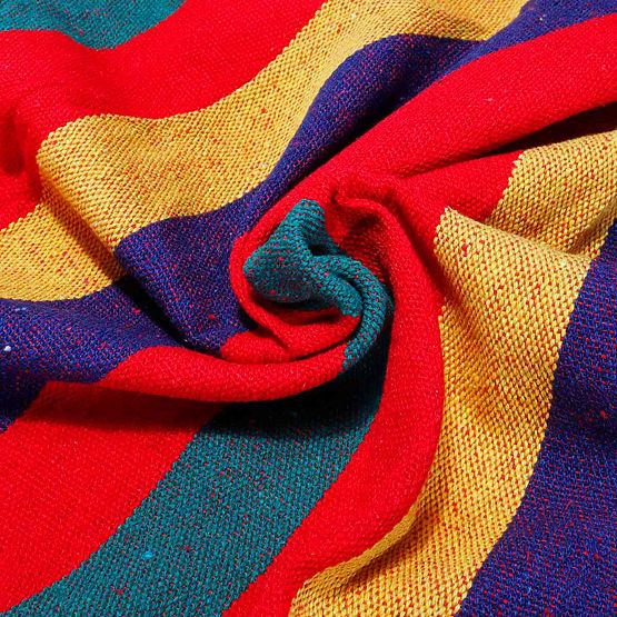 Single Hammock with 40cm Spreader Bar 400257 Yellow