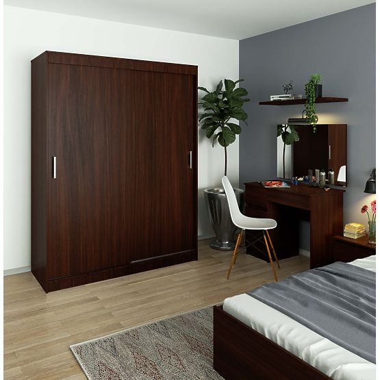SLIDING WARDROBE 150 cm CLP MONO WENGE