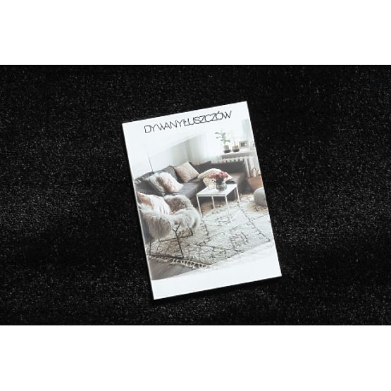 SOFTY Carpet, Uniform, Monochrome, Black