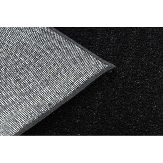 SOFTY Carpet, Uniform, Monochrome, Black