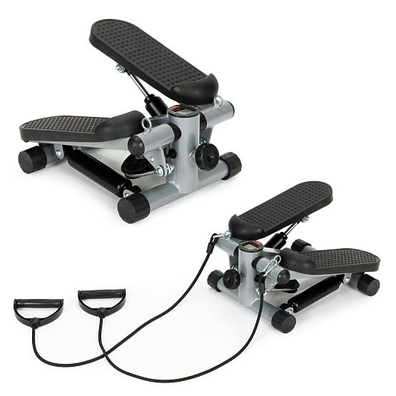 Stepper with Expanders for Fitness Exercise with Counter