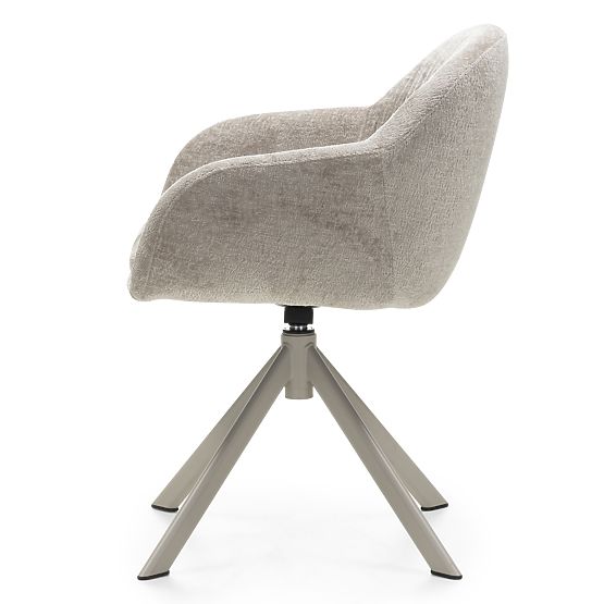 Swivel Chair Kairo, Beige