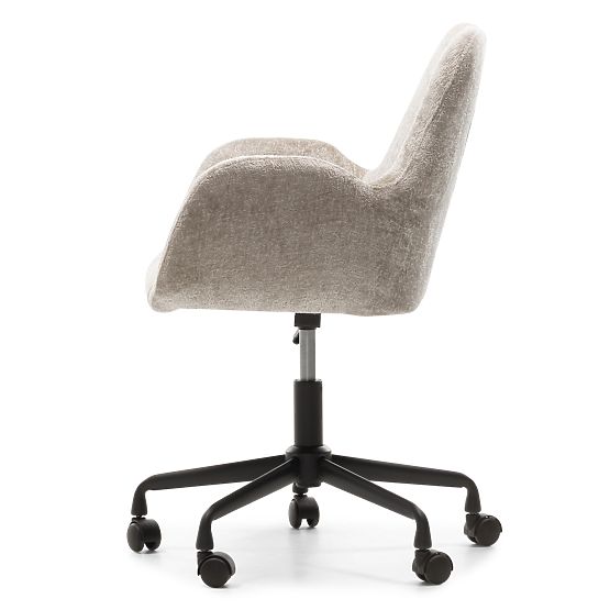Swivel Chair Miguel, Light Beige