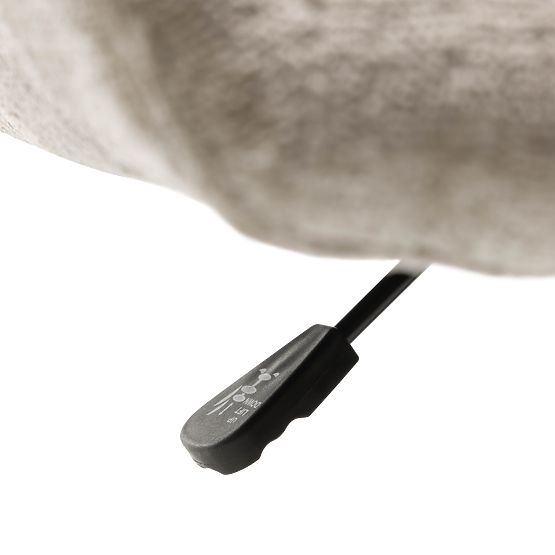 Swivel Chair Miguel, Light Beige