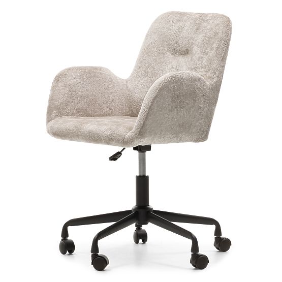 Swivel Chair Miguel, Light Beige