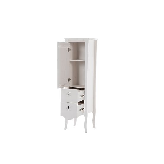 Tall Cabinet 1 Door 2 Drawers