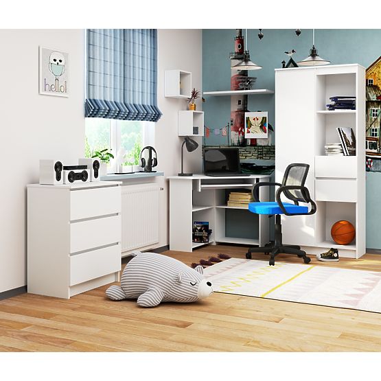 TED PK WHITE DESK