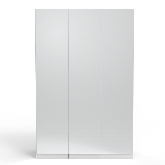 Three-Door Wardrobe Neroli with Mirror, White