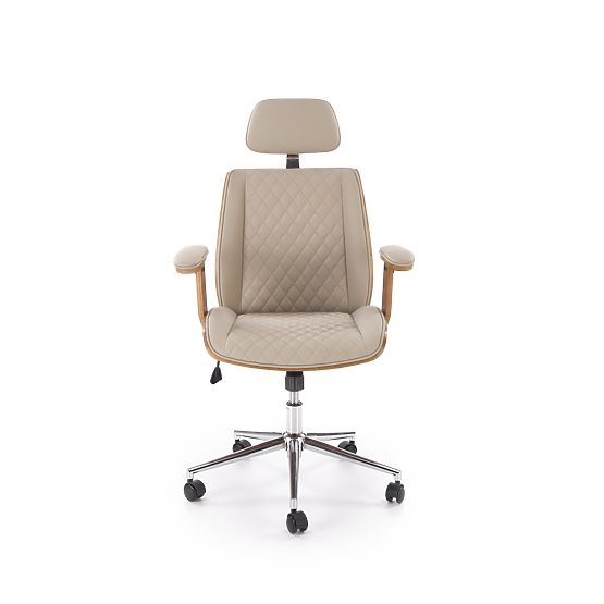 TIMBER Office Chair Walnut/Beige