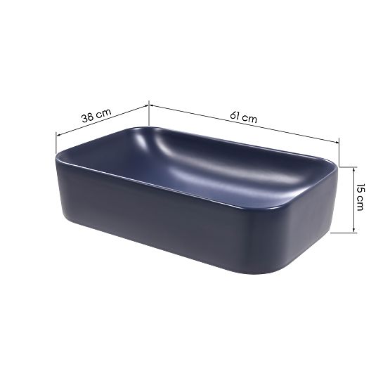 Timeless Bluemoon Sink 61 cm, Blue