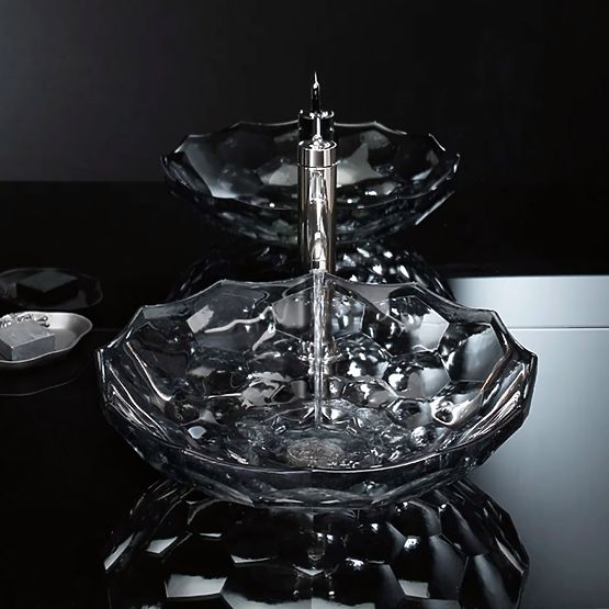Timeless REA ARCTIC BLACK Washbasin