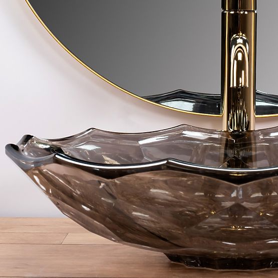 Timeless REA ARCTIC BLACK Washbasin