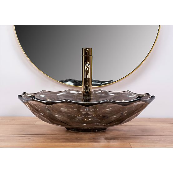 Timeless REA ARCTIC BLACK Washbasin
