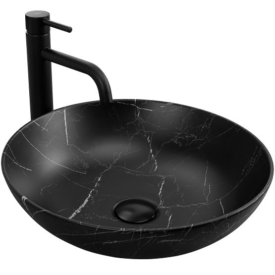 Timeless Rea Fibo Matte Black Sink