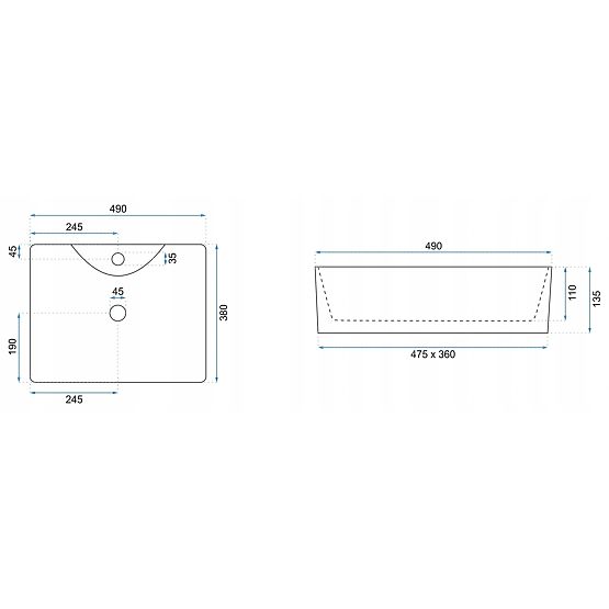 Timeless REA Kelly Marmo Washbasin