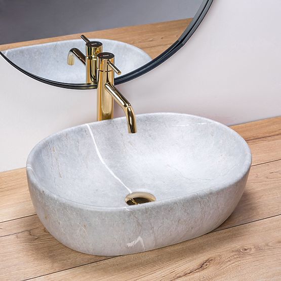 Timeless Rea Lara Grey Washbasin