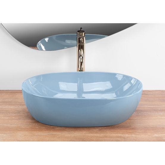 Timeless Rea LISA L.BLUE SHINY Washbasin