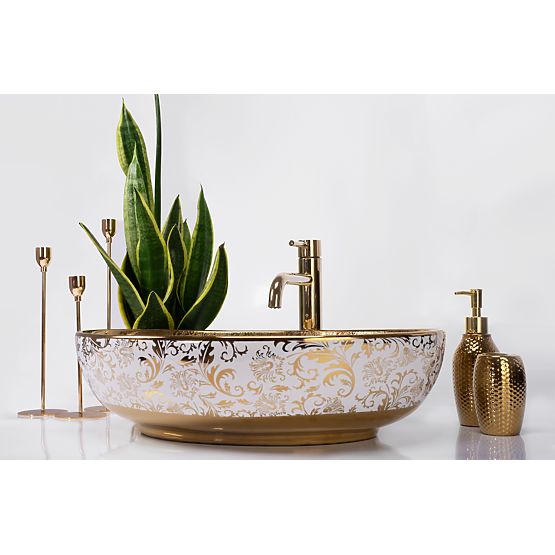 Timeless Rea Margot Sink White/Gold