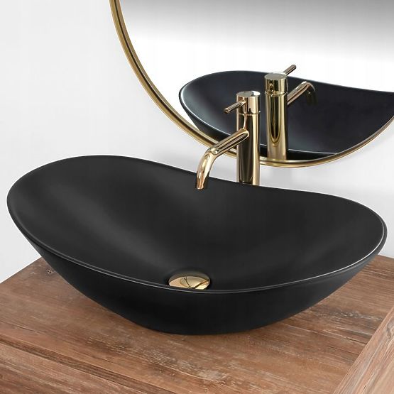 Timeless Rea Royal 60 Black Matte Washbasin