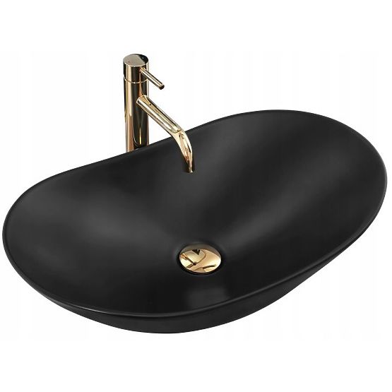 Timeless Rea Royal 60 Black Matte Washbasin
