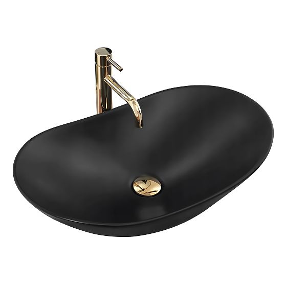 Timeless Rea Royal 60 Black Matte Washbasin
