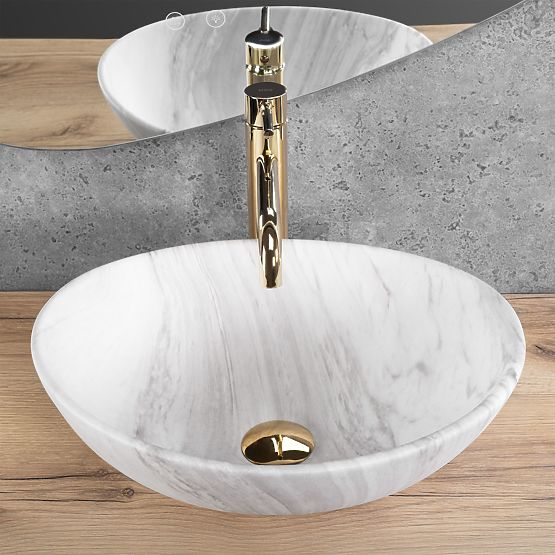Timeless Rea Sofia Ash Matt Washbasin