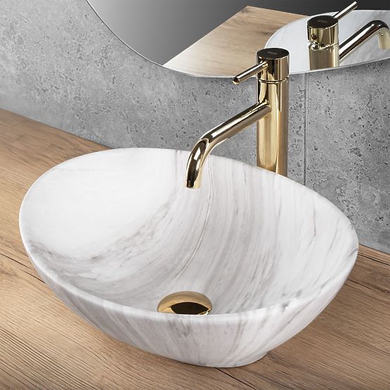 Timeless Rea Sofia Ash Matt Washbasin