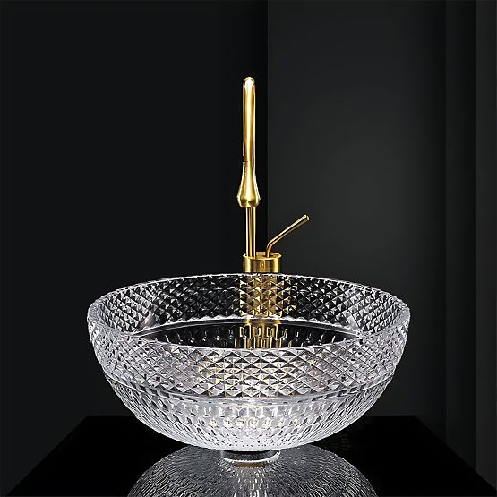 Timeless Rea Sue Transparent Washbasin