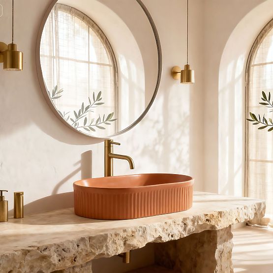 Timeless Rea Vanda Cinnamon Matt Sink