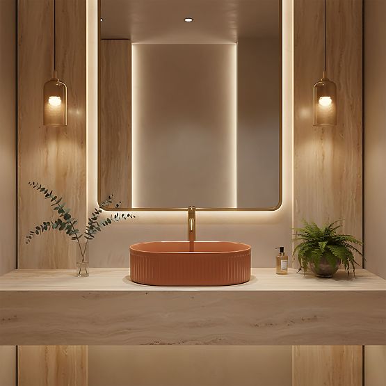 Timeless Rea Vanda Cinnamon Matt Sink