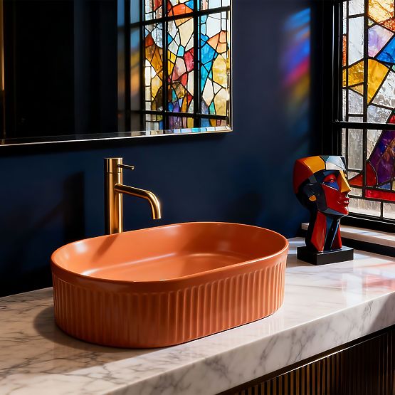 Timeless Rea Vanda Cinnamon Matt Sink