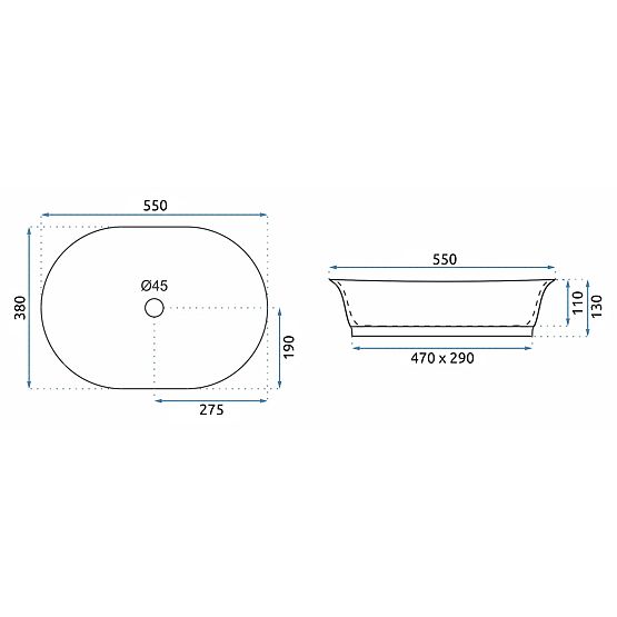Timeless Sink REA WILMA RUSTIC