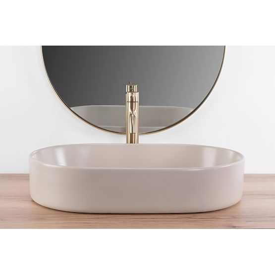Timeless Washbasin Rea NADIA 60 BEIGE MATT