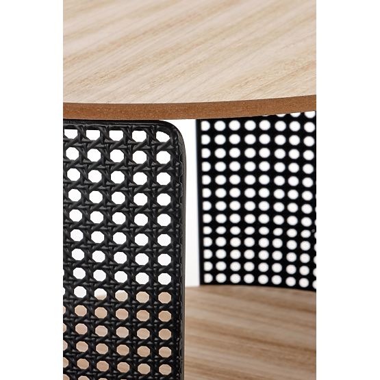 TRAFICA Coffee Table Natural/Black (1p=1pc)