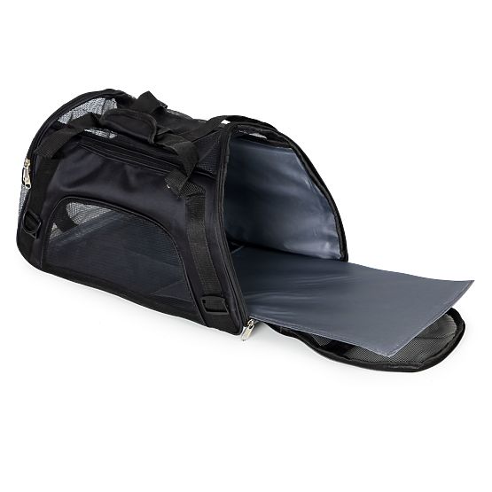 Travel Carrier Bag for Pets Cat Dog Black