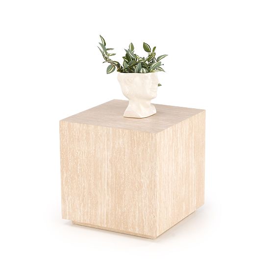 TRAVERTINO_S KWADRAT Coffee Table, Travertine (1p=1pc)
