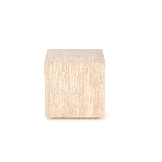 TRAVERTINO_S KWADRAT Coffee Table, Travertine (1p=1pc)