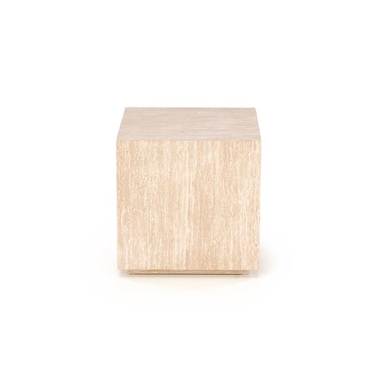 TRAVERTINO_S KWADRAT Coffee Table, Travertine (1p=1pc)