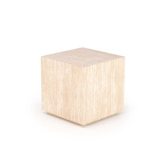 TRAVERTINO_S KWADRAT Coffee Table, Travertine (1p=1pc)
